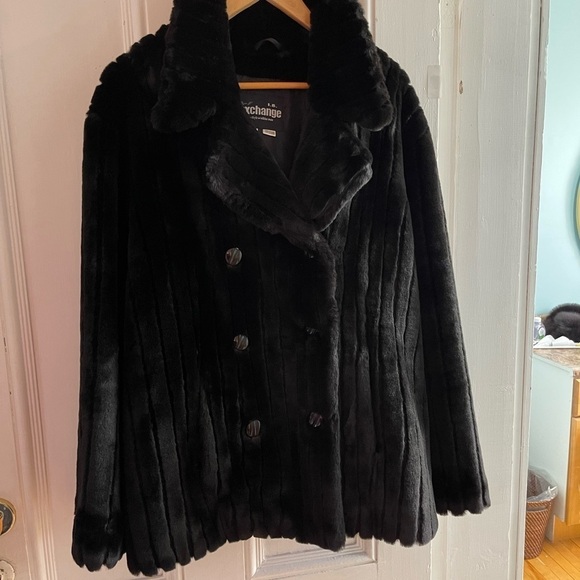 Nwt New Faux Mink Fur Coat - Picture 11 of 11